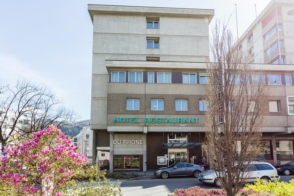 Hotel Du Rhone ซิยง ภายนอก รูปภาพ