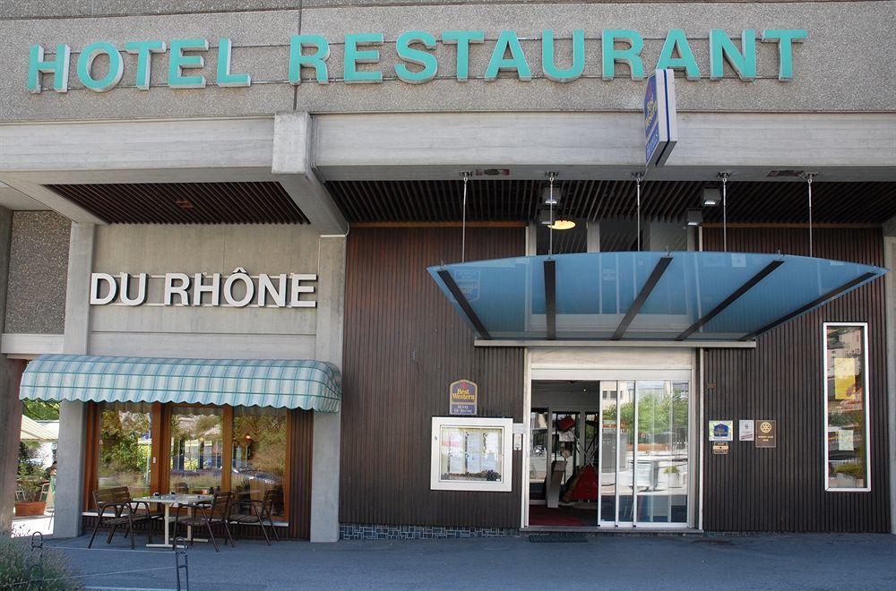 Hotel Du Rhone ซิยง ภายนอก รูปภาพ