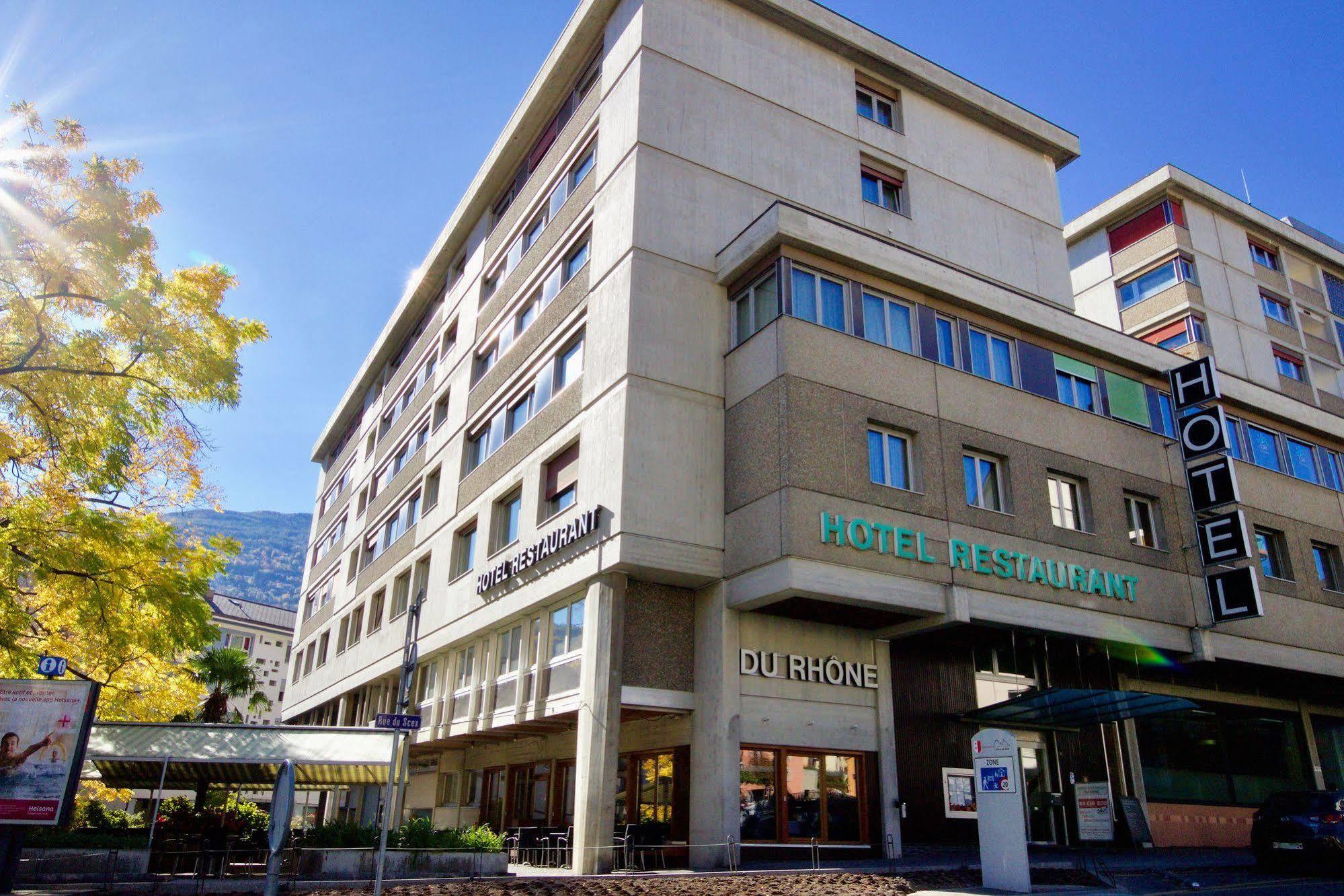 Hotel Du Rhone ซิยง ภายนอก รูปภาพ